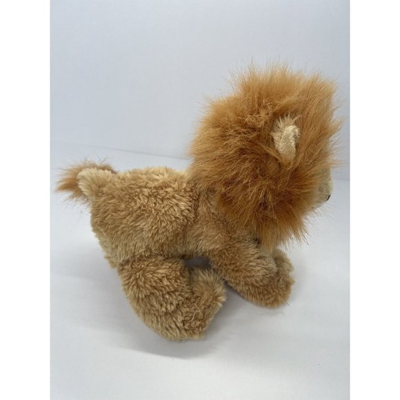 Aurora Lion Stuffed Animal Plush Toy 10 Inch Large Sad Sleepy Eyes Floppy Soft - Picture 6 of 11